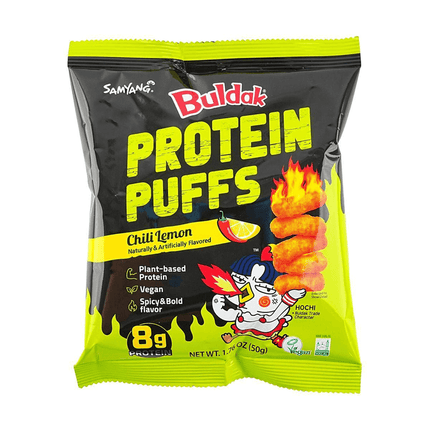 Buldak Protein Puffs Chili Lemon 1.76 oz