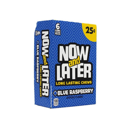 Now & Later 24-.93 Oz Blue Rasberry - SBCDISTRO