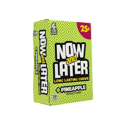Now & Later 24-.93 Oz Pineapple - SBCDISTRO