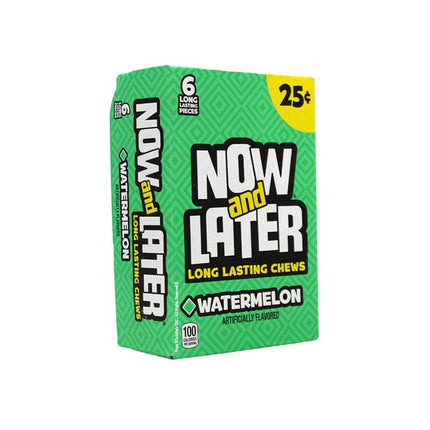 Now & Later 24-.93 Oz Watermelon - SBCDISTRO