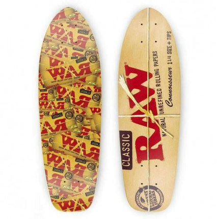 Raw Skateboard with Sticker | SBCDISTRO