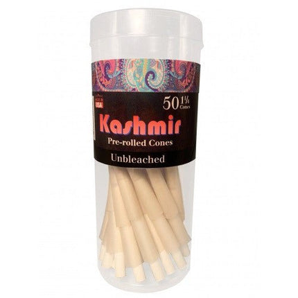 Copy of KaKashmir Pre-rolled Cone Container 50ct 1 1/4 Cone Unbleachedshmir Natural Paper Pop Up Pack Slim Filter 72pcs - 24ct - SBCDISTRO