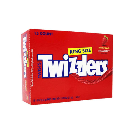 Twizzlers 15-5 Oz Strawberry King Size