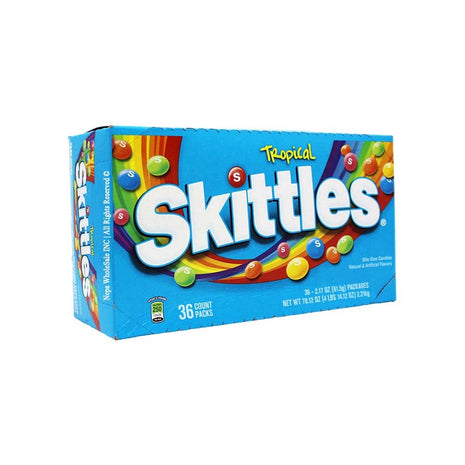 Skittles 36-2.17 Oz Tropical