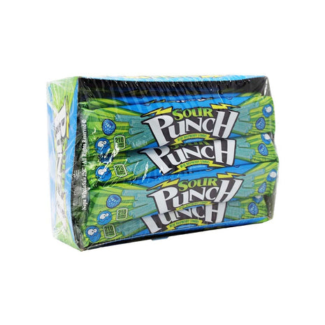 Sour Punch Straws Blue Raspberry 2 oz. – 24 CT