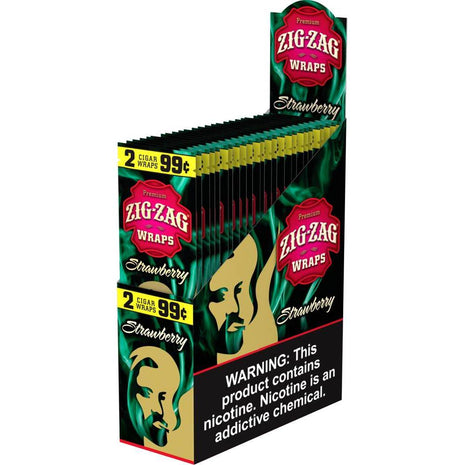 Zig Zag Wrap 2 For $0.99 Strawberry
