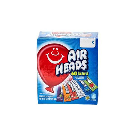 Airheads Assorted Bars | 60Ct Assorted Bars | SBCDISTRO