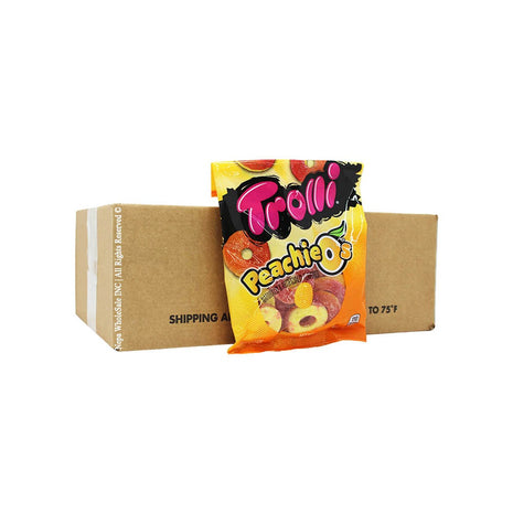 Trolli Sour Bites Crawlers Minis 18-2 OZ (Copy)Trolli Peachie-O’s 12 – 4.25 OZ Peg Bags