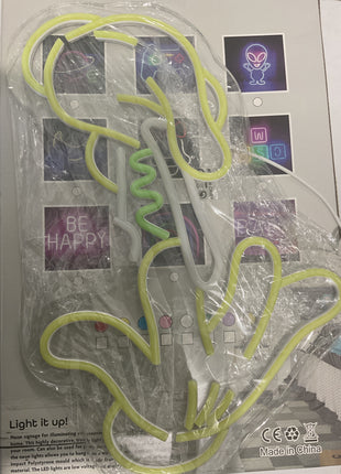 neon glove sign