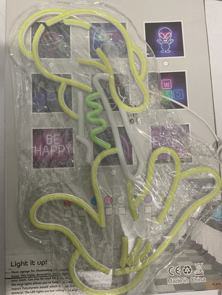 neon glove sign