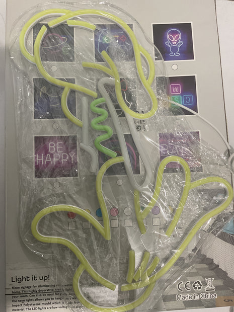 neon glove sign