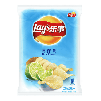Potato Chips Lime Flavor 70g