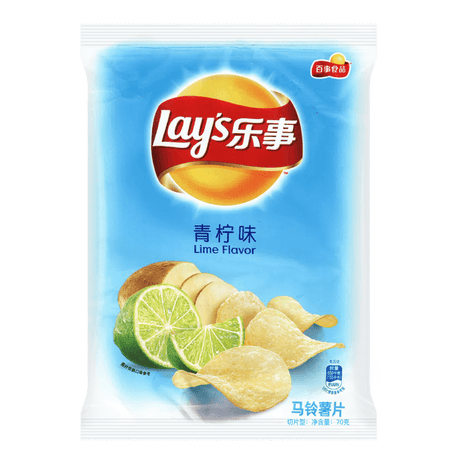 Potato Chips Lime Flavor 70g
