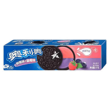 Oreo Creme Swirl Blueberry Raspberry Asia
