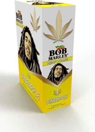 Bob Marley 25Ct Pineapple Hemp Wraps