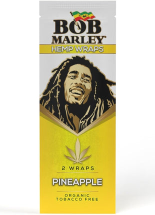 Bob Marley 25Ct Pineapple Hemp Wraps