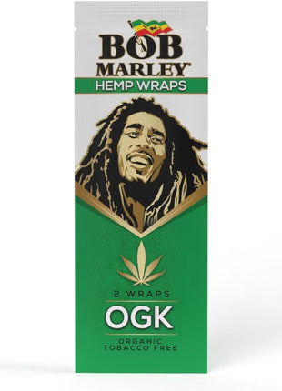 Bob Marley 25Ct Ogk Hemp Wraps