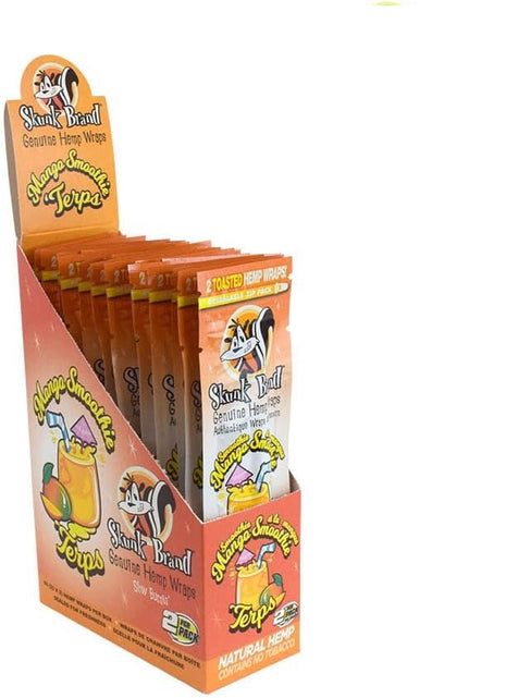 Skunk Hemp Wraps 25-2Pk Mango Smoothie