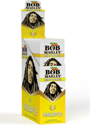 Bob Marley 25Ct Pineapple Hemp Wraps