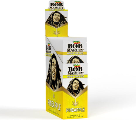 Bob Marley 25Ct Pineapple Hemp Wraps