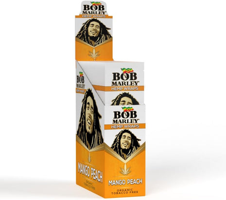 Bob Marley 25Ct Natural Hemp Wraps