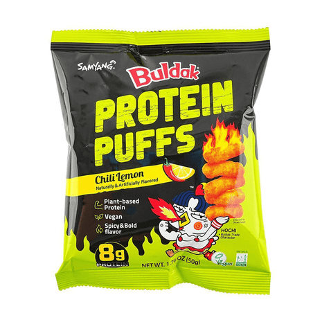 Buldak Protein Puffs Chili Lemon 1.76 oz