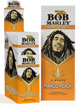 Bob Marley 25Ct Natural Hemp Wraps