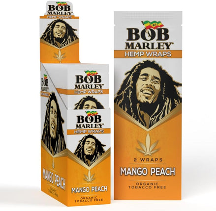 Bob Marley 25Ct Natural Hemp Wraps