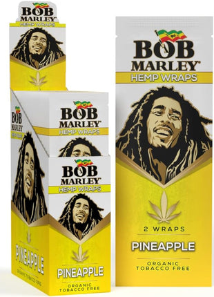 Bob Marley 25Ct Pineapple Hemp Wraps