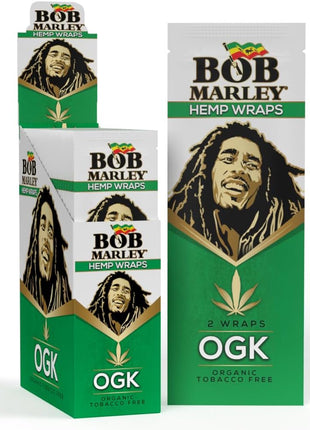 Bob Marley 25Ct Ogk Hemp Wraps
