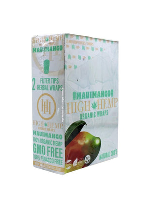 High Hemp 25CT Mauimango Organic Wraps