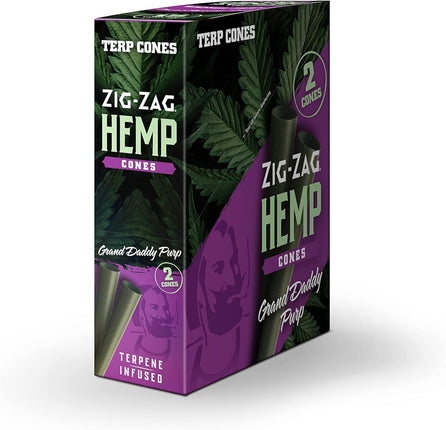 Zig Zag Hemp Cones Clementine 15-2 Pack