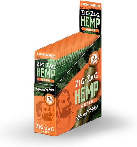 Zig Zag Hemp Wrap Island Vibes2-25 Pack