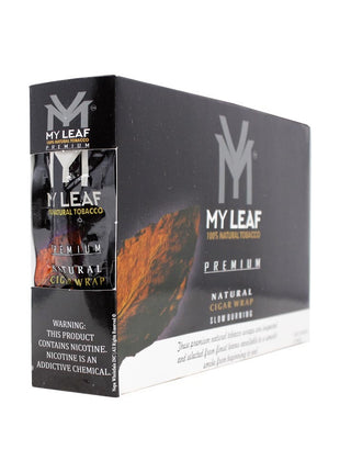 GG My Leaf Black Cigar Wrap 25 Packs