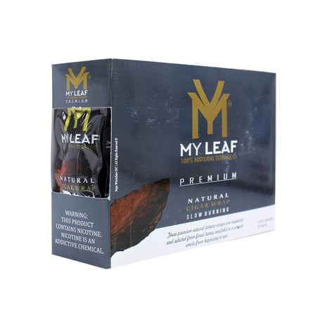 GG My Leaf Gray Cigar Wrap 25 Packs