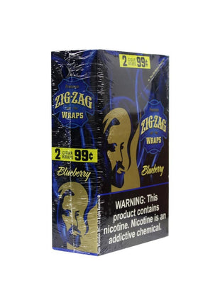 Zig Zag Wrap 2 for $0.99 Blueberry