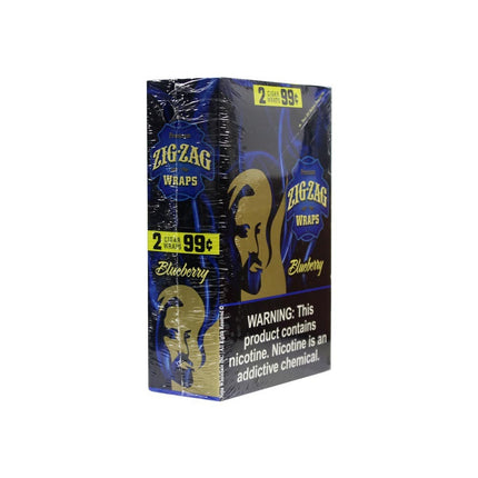 Zig Zag Wrap 2 for $0.99 Blueberry