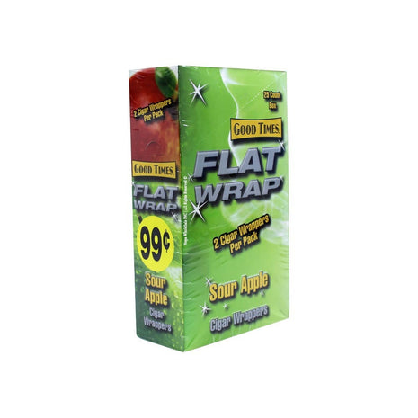 GT Flat Wrap 2-25 CT Sour Apple