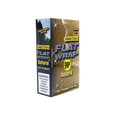 GT Flat Wrap 2-25 CT Natural