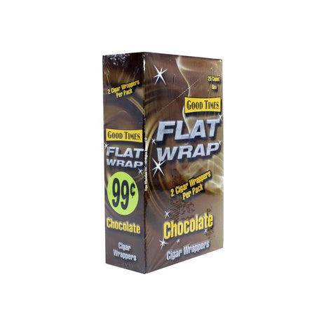GT Flat Wrap 2-25 CT Chocolate