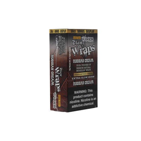 Sweet Woods 2-30CT Wraps Russian Cream