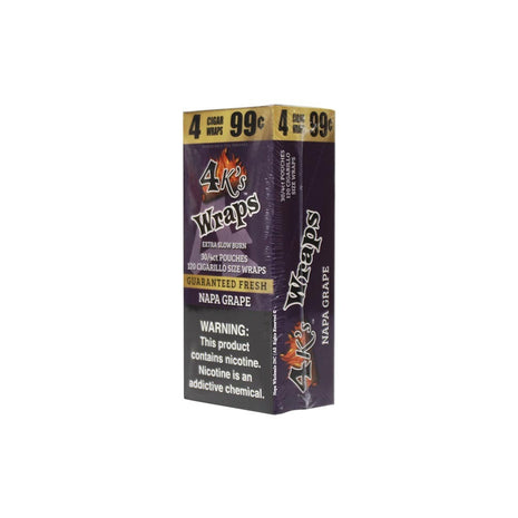 Napa Grape Cigar Wraps | 4K’s Wraps | SBCDISTRO