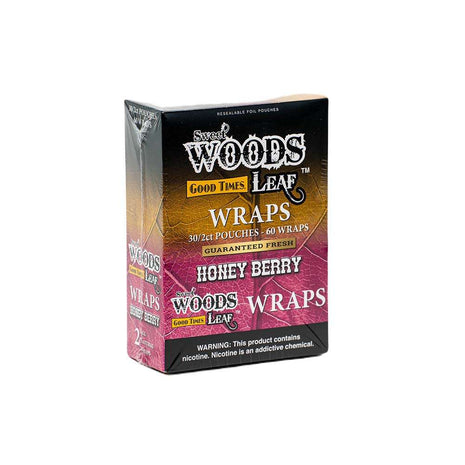 Sweet Woods 2-30Ct Wraps Honey Berry