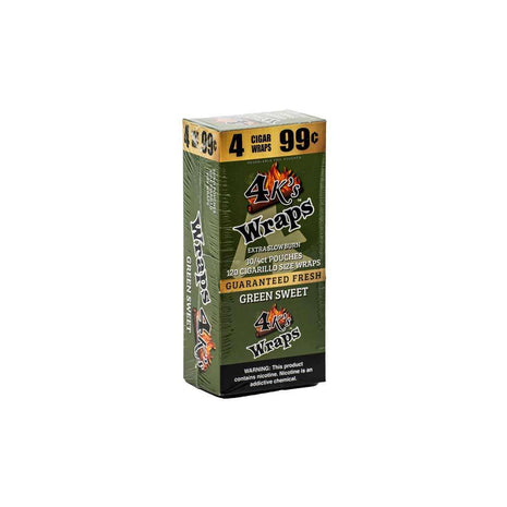 Green Sweet Cigar Wraps | Good Times Cigar Wraps | SBCDISTRO