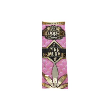 Billionaire 2-25PK Pink Lemonade Hemp Wraps