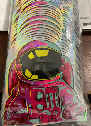 Mylar Bags (100pcs) - Astronaut