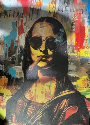 modern Monalisa canvas art