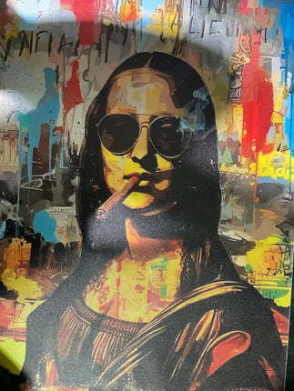 modern Monalisa canvas art