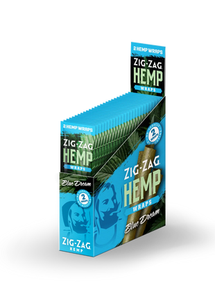 Zig Zag Hemp Wrap Blue Dreams 2-25 Pack