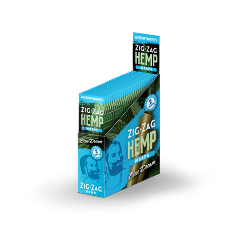 Zig Zag Hemp Wrap Blue Dreams 2-25 Pack